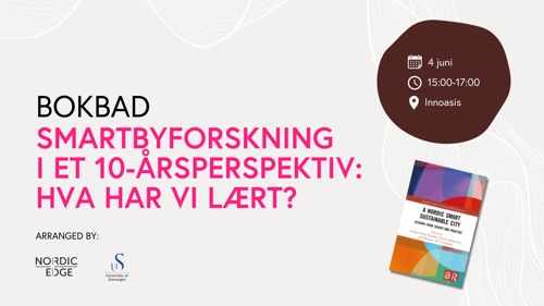 Illustrasjon: Bokbad smartbyforskning 