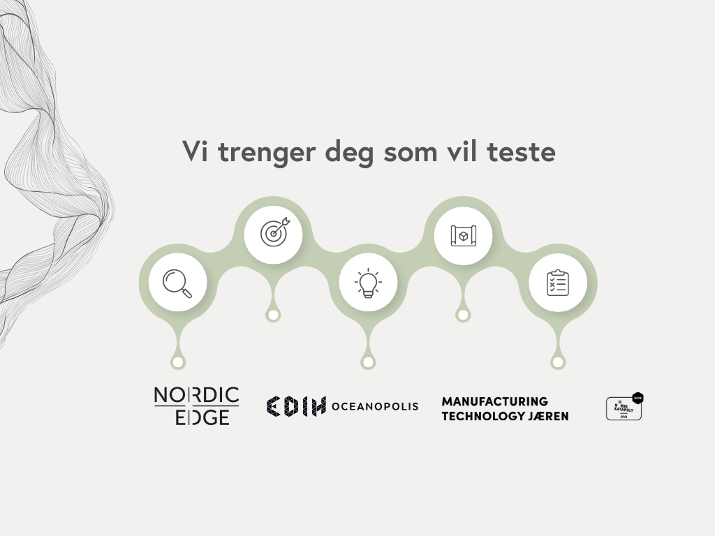 Vi jakter deg som vil teste