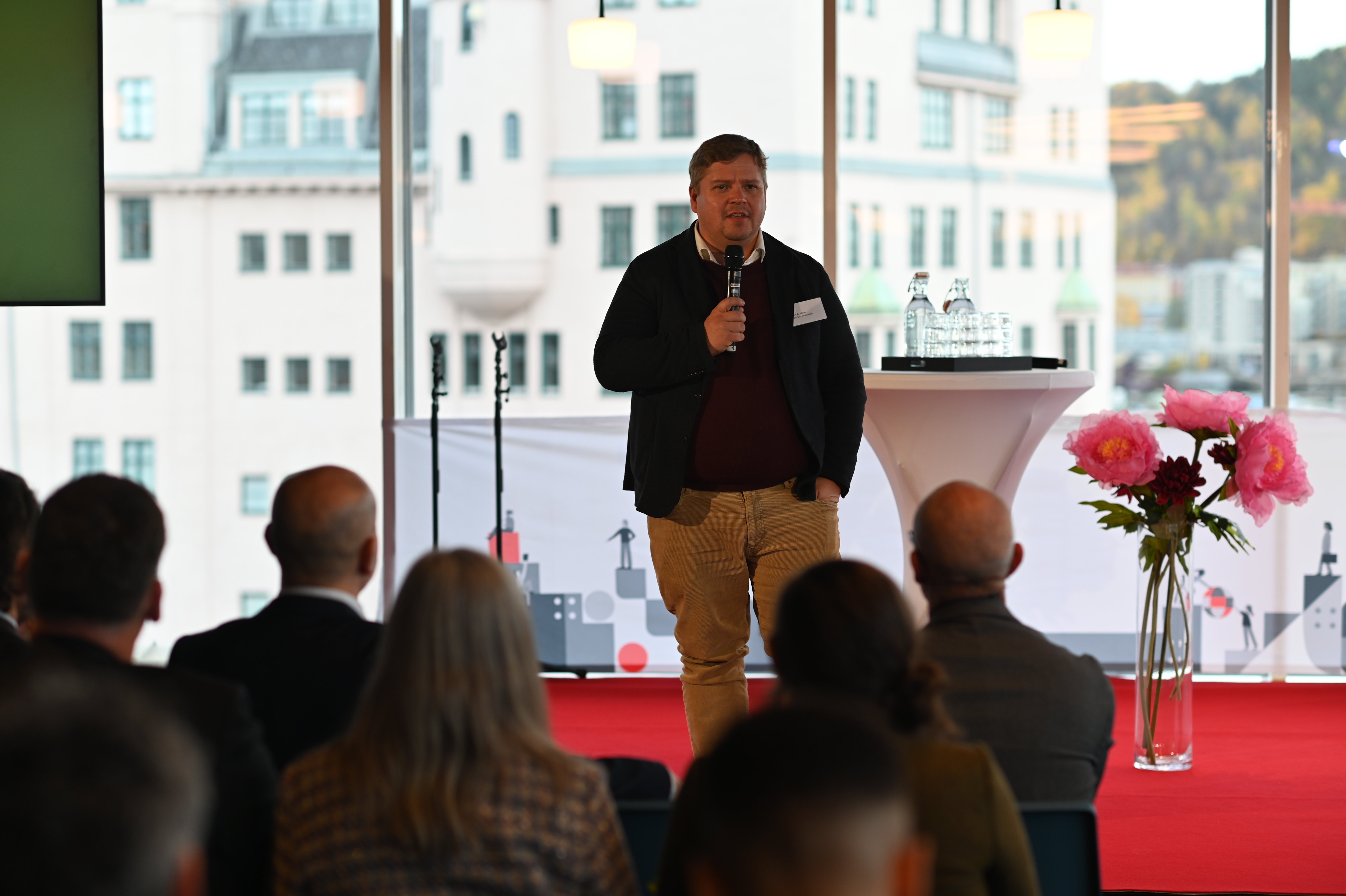 Trygve Meyer on stage
