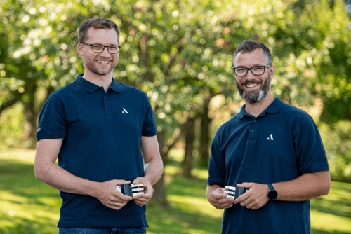 Svein Arild Frøshaug og André Skoog Bondevik, grunnleggerne av Agdir Drift AS