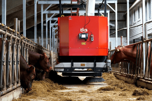 TKS Agri fôringssystem i bruk
